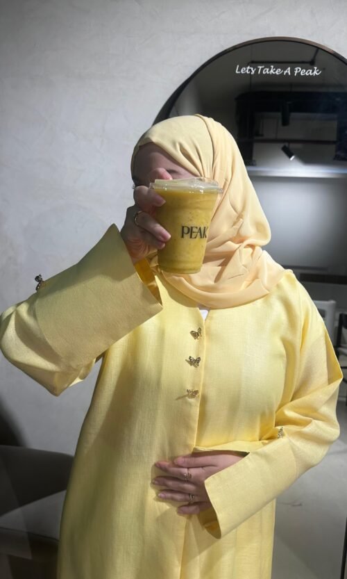 Sunflower Abaya
