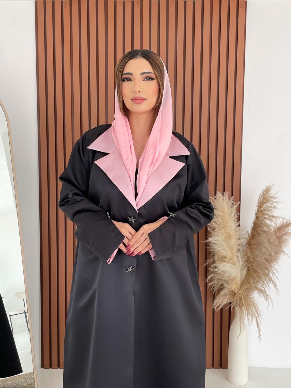 Zina flower Abaya - الصورة 3