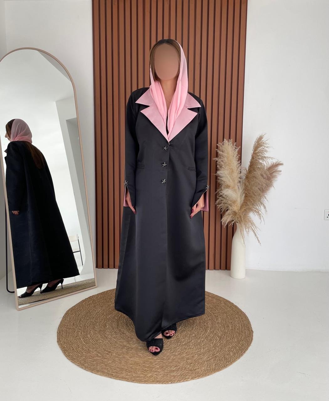 Zina flower Abaya - الصورة 2