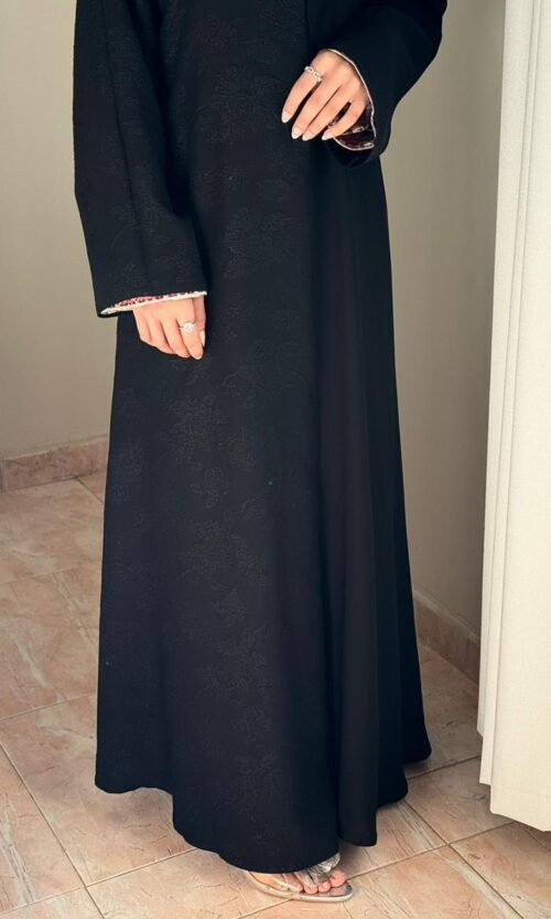 Lris flower Abaya